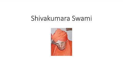 Shivakumara Swami