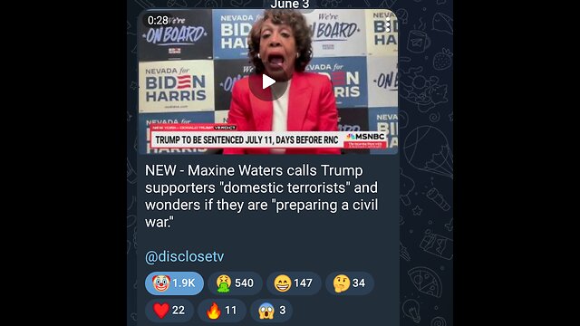 News Shorts: Maxine Waters versus MAGA