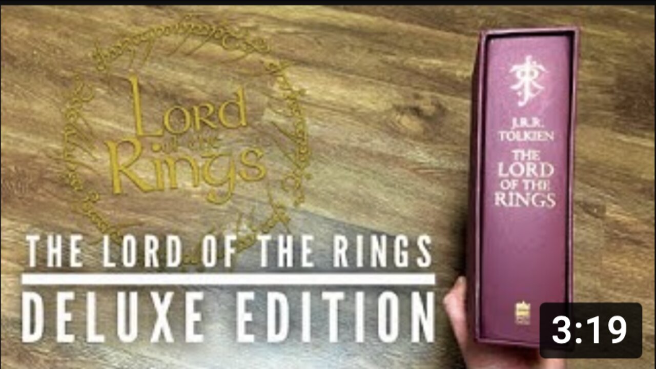 DELUXE EDITION - Lord of the Rings // Stuff I Like