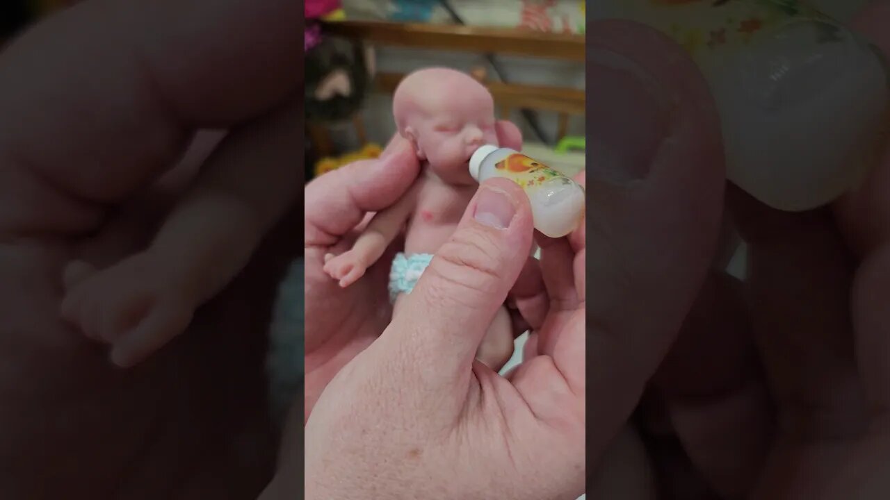Feeding Mini Silicone Baby