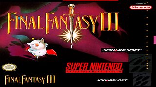 Final Fantasy 3 1990 pt.2 SNES Nintendo LIVE Playthrough - Retro Games Live