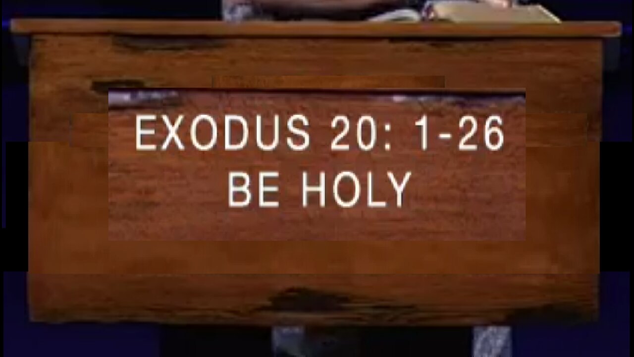 Be Holy! 06/22/2022