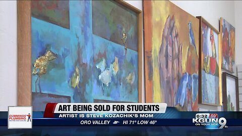 Artwork by Tucson council member's late mother for sale, proceeds go to student scholarships