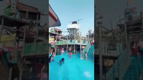 Enjoying in water park #shorts