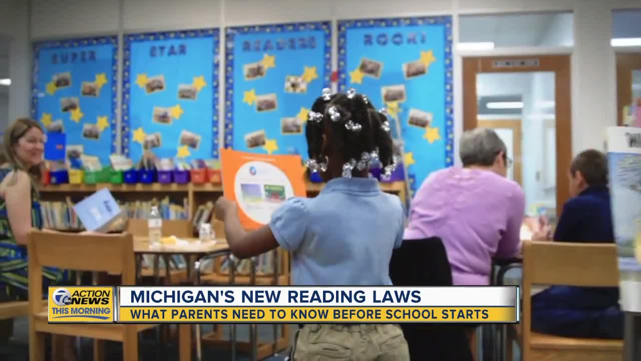 What parents need to know about Michigan's new reading laws