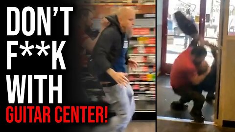 CRAZY GUY Picked The WRONG GUITAR CENTER To Mess With