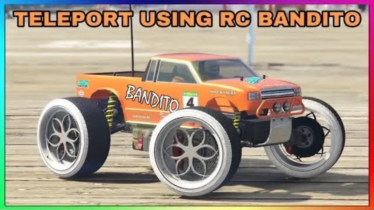 *EASY* How To Teleport Using The RC Bandito (GTA Online)