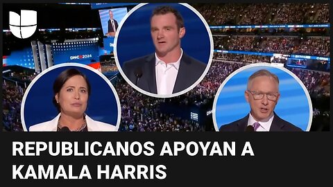 Escucha a los republicanos que han pasado de apoyar a Trump a respaldar a Kamala Harris