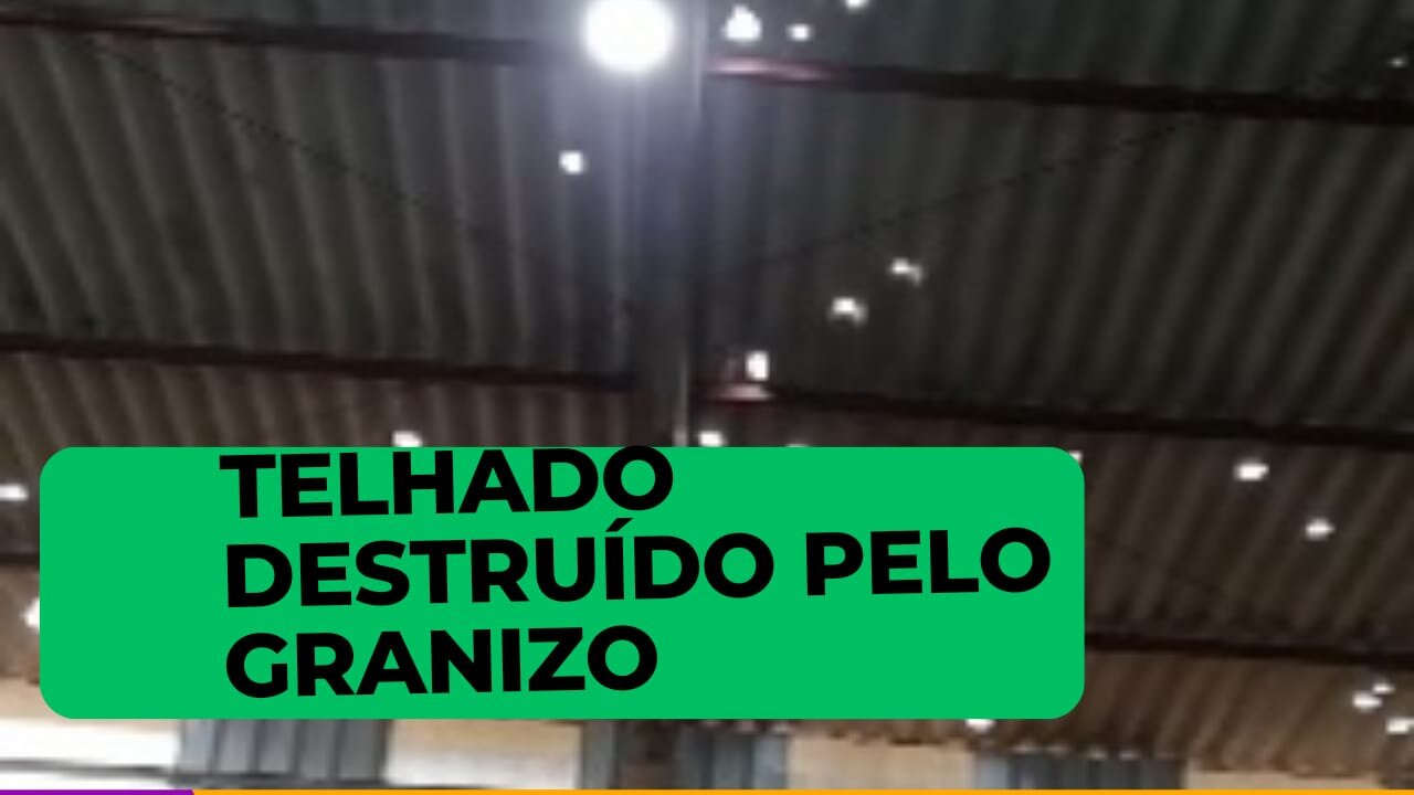 😱DESESPERO! CHUVA DE GRANIZO QUEBROU todo nosso TELHADO 😱 😱 #chuvadegranizo #tempestade