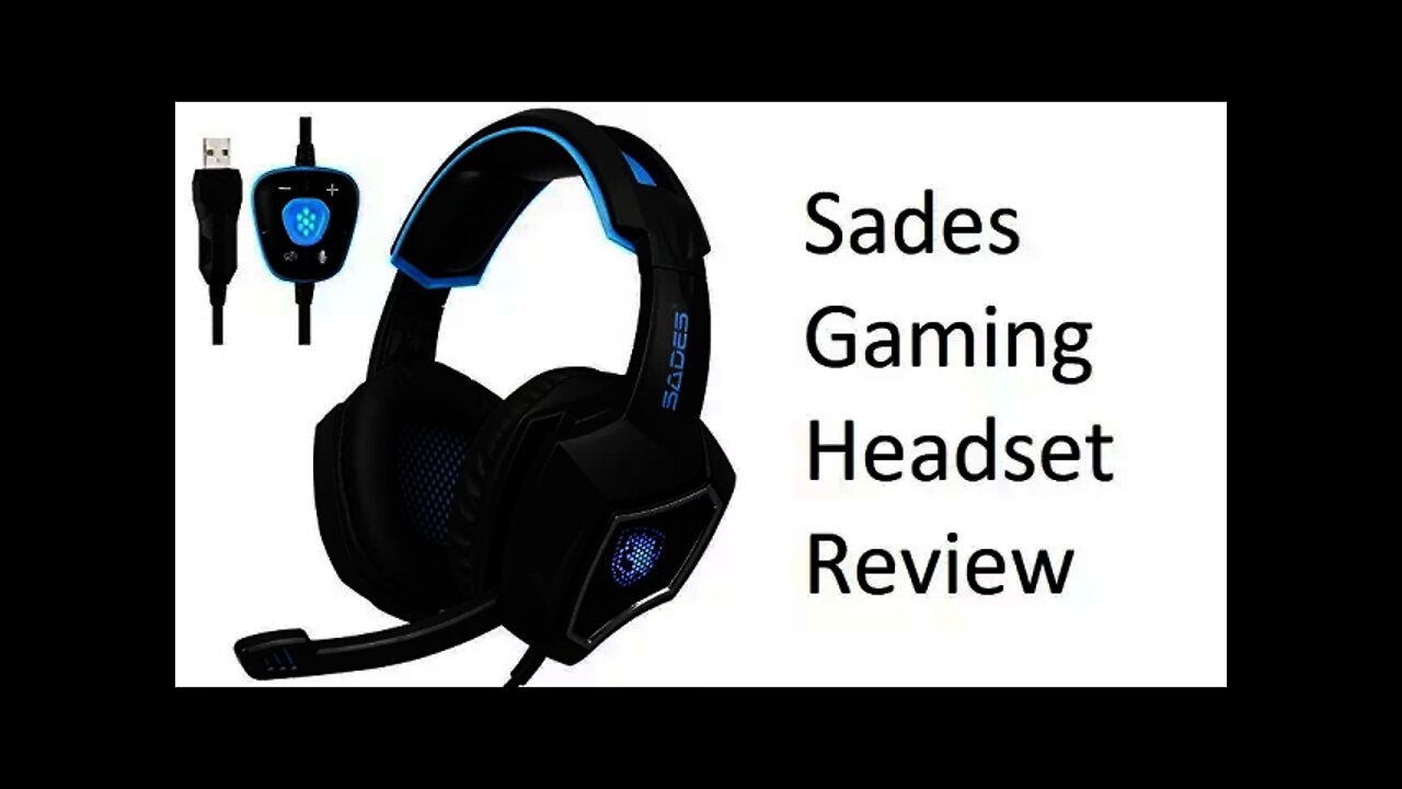 Unboxing Sades Spirit Wolf 7 1 Surround Sound USB Gaming Headset better than beats