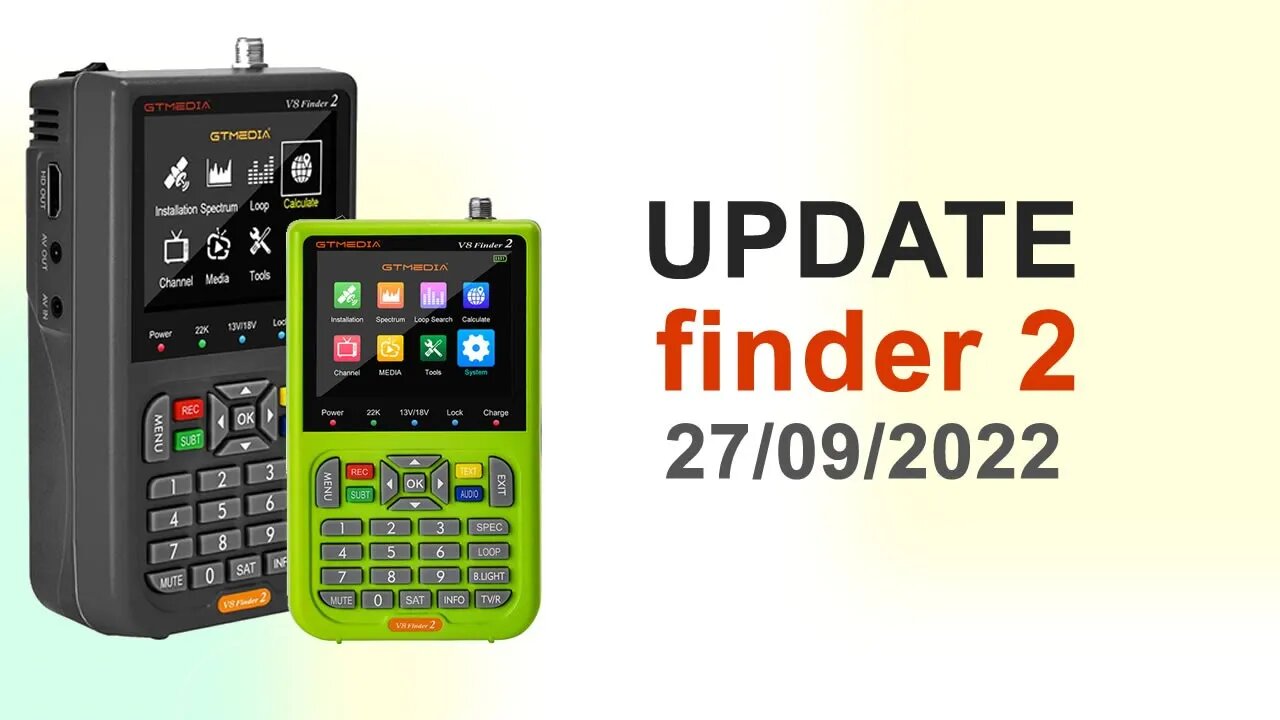 Melhorias para o instrumento finder 2 📥