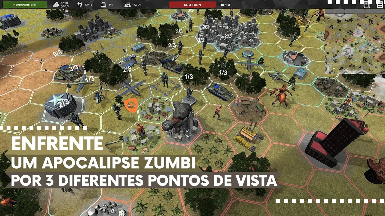 Age of Undead - Enfrente um Apocalipse Zumbi por 3 Diferentes Pontos de Vista