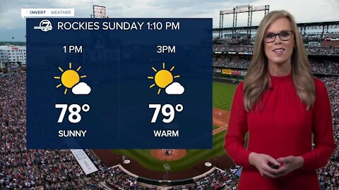 Record high temps possible for Sunday