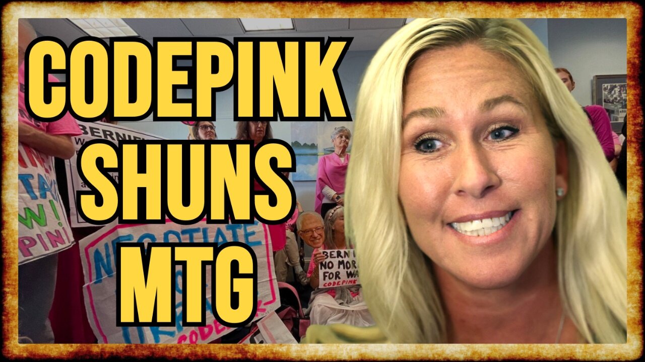 PATHETIC: Code Pink APOLOGIZES For Marjorie Taylor Greene Photo