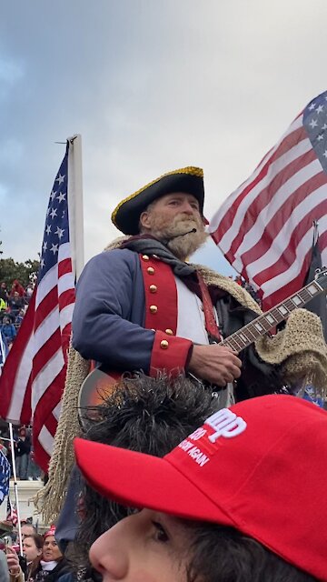 Pledge allegiances to the Flag