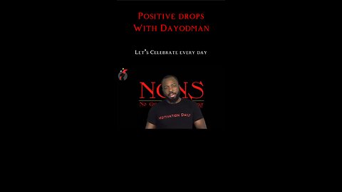 Let’s Celebrate Every Day #dayodman #motivation #eeyayyahh #motivationalspeaker #positivity