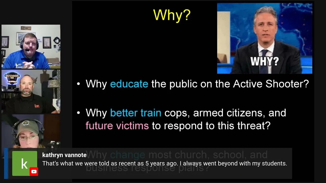 We've Been Failing for 40 Years | Ed Monk on Stopping Active Shooter Threats | Defenders LIVE