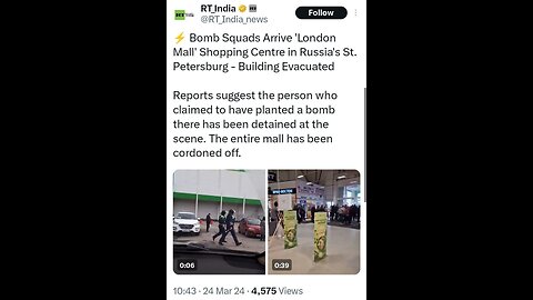 Shopping centers evacuated due to bomb scares | Moscow 🇷🇺 Part 1