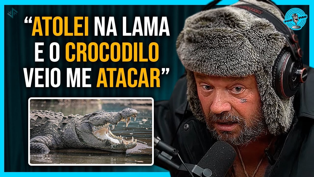 NÃO CHEGUEM PERTO DE CROCODILOS!!!