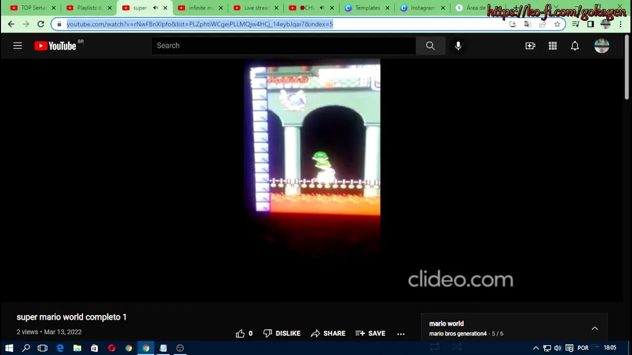 canal mario bros generation4 pt2