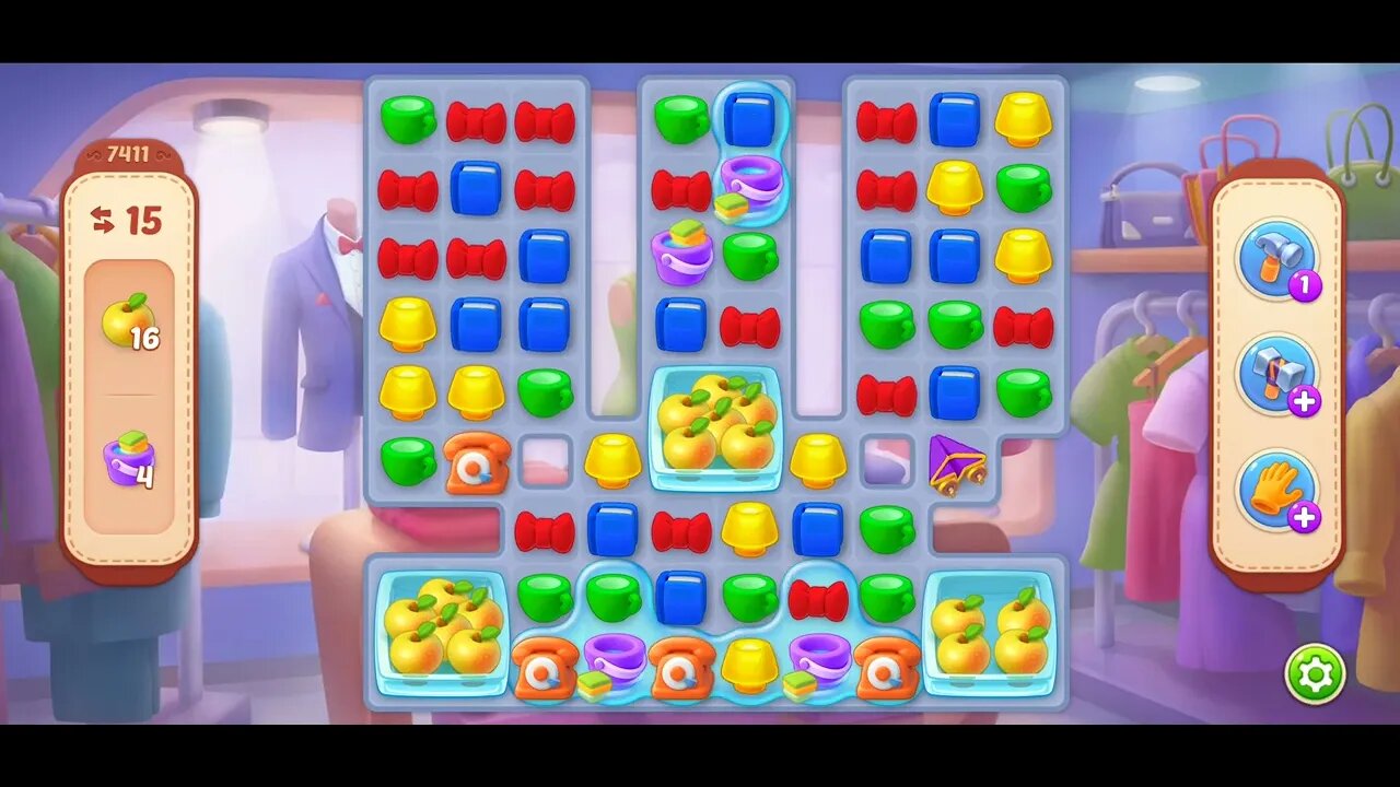 Playrix Homescapes Gameplay Walkthrough Level 7411