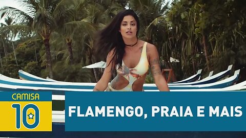 Flamengo, praia e mais – PING PAN com ALINE RISCADO!