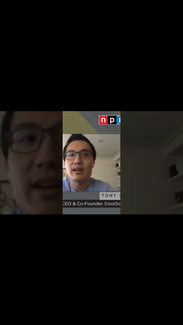 DoorDash CEO Tony Xu responds to question without answering it.