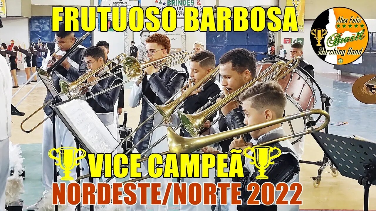 BANDA MARCIAL FRUTUOSO BARBOSA 2022 NA XIII COPA NORDESTE NORTE DE BANDAS E FANFARRAS 2022