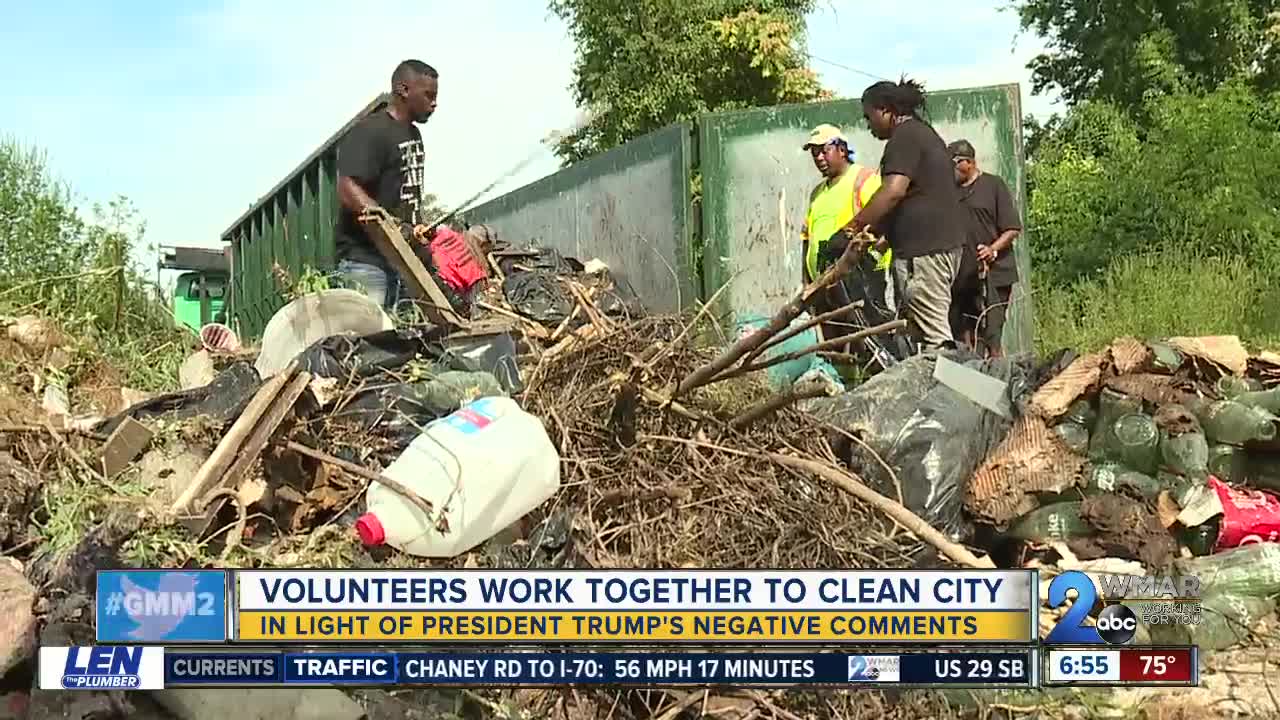 Baltimoreans work together to clean up negative reputation