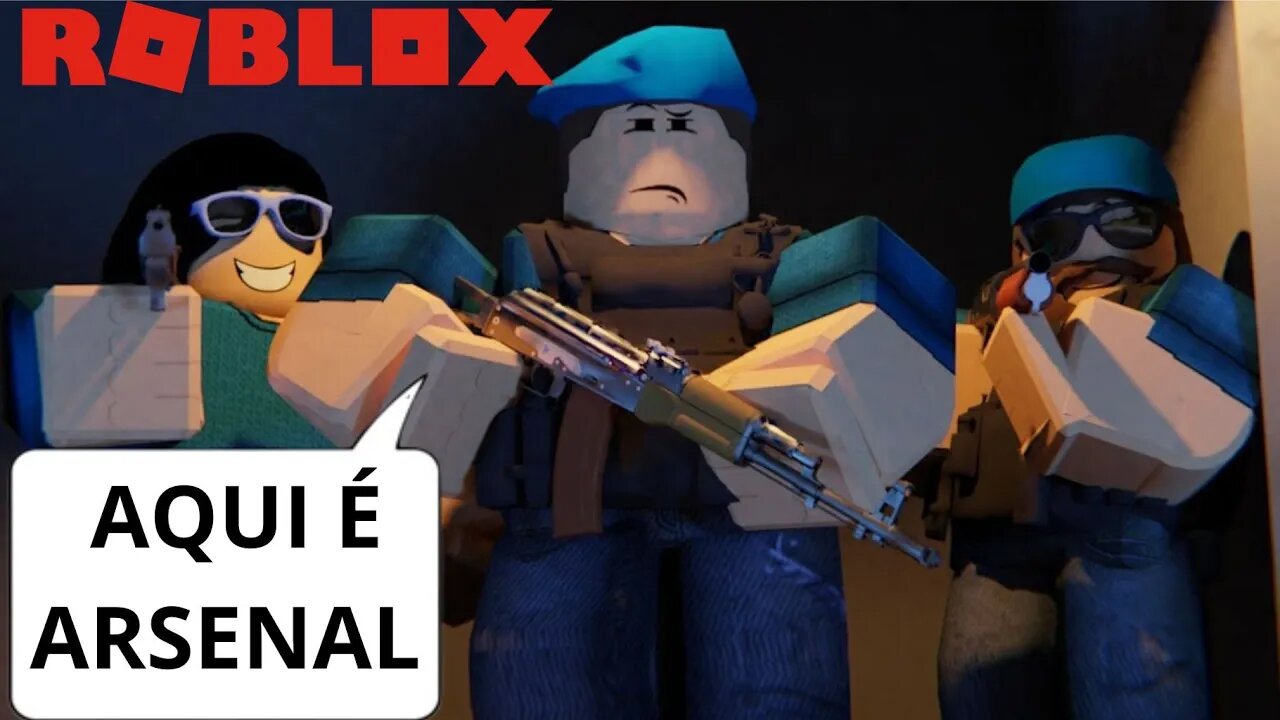 ARSENAL ROBLOX - COMBATE FRENÉTICO