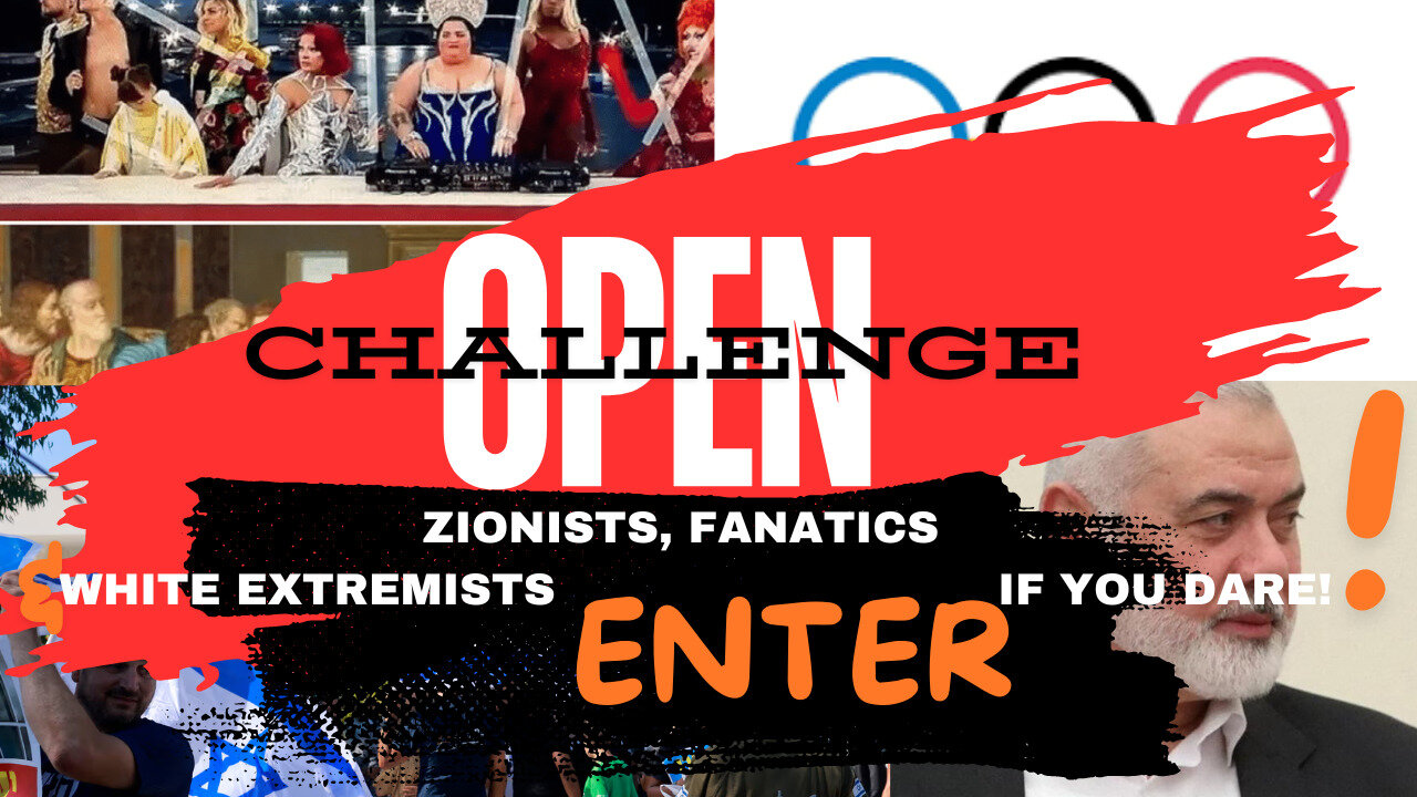 ZIONISTS, FANATICS & WHITE EXTREMISTS - ENTER IF YOU DARE!