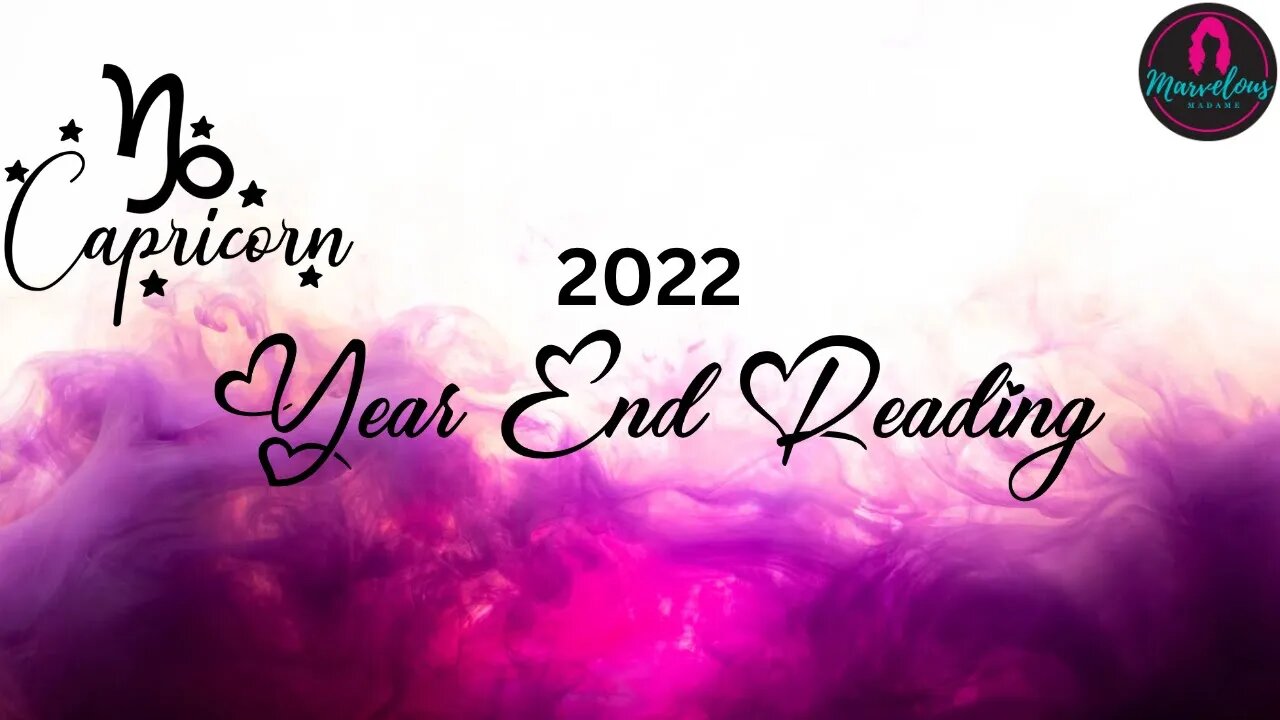 ♑️ Capricorn: The New Year is bring in someone better suited to LOVE; release the old connection!