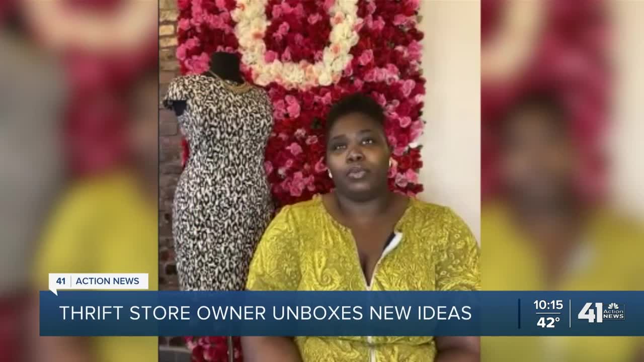 Thrift store owner unboxes new ideas