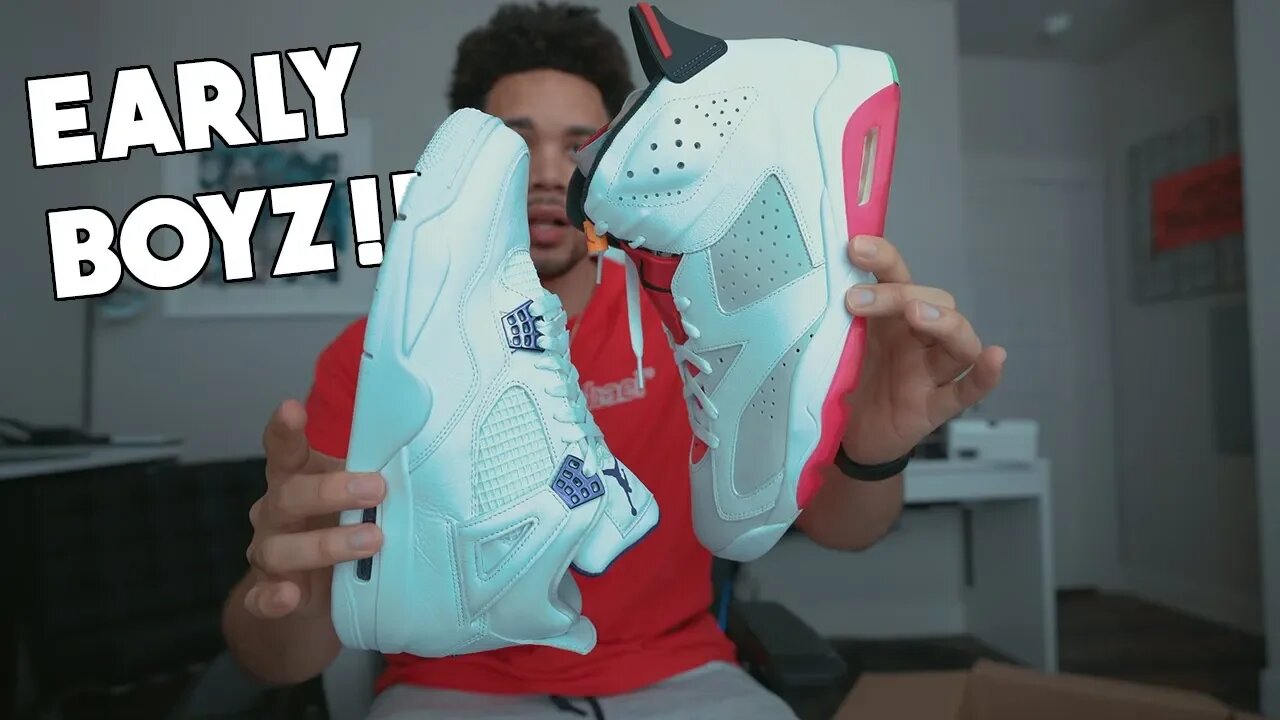 Double Air Jordan Sneaker Unboxing!