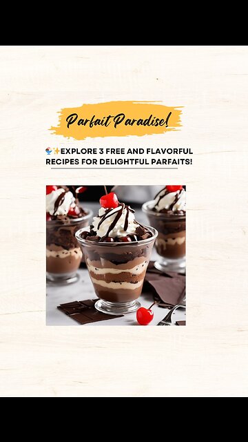 Parfait Paradise! 🍨✨