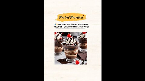 Parfait Paradise! 🍨✨