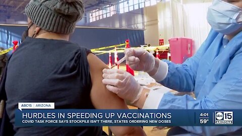 Hurdles in speeding up vaccinations