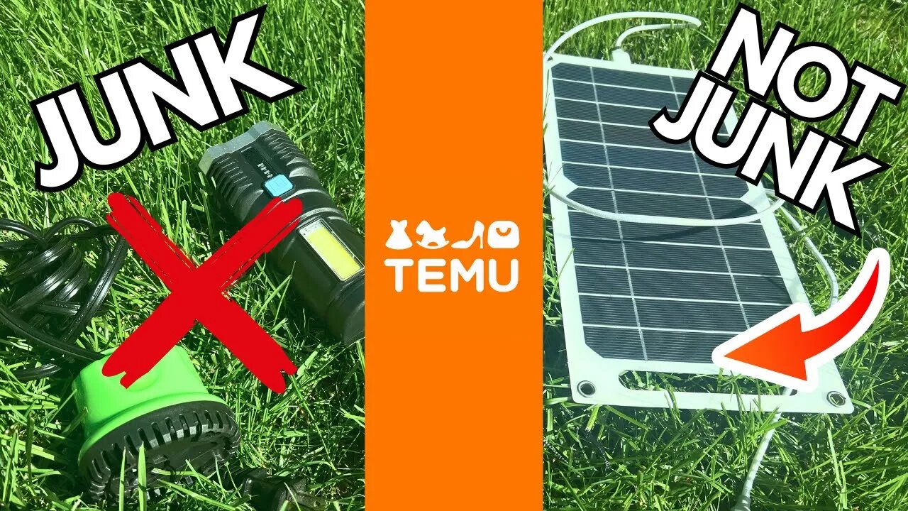 PREPPING Gear on TEMU under $10! TEMU is A RIPOFF?