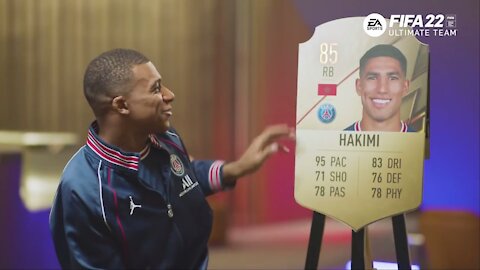 Famous Footballers Reaction to their FIFA 22 card