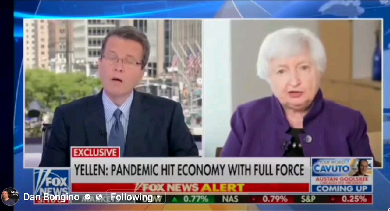 Janet Yellen incapable of calling out Bidens lies on CPI data the numbers right in front of her