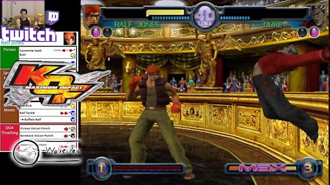 (PS2) KOF Maximum Impact - 13 - Ralf Jones - Lv Maniac - Making things fun