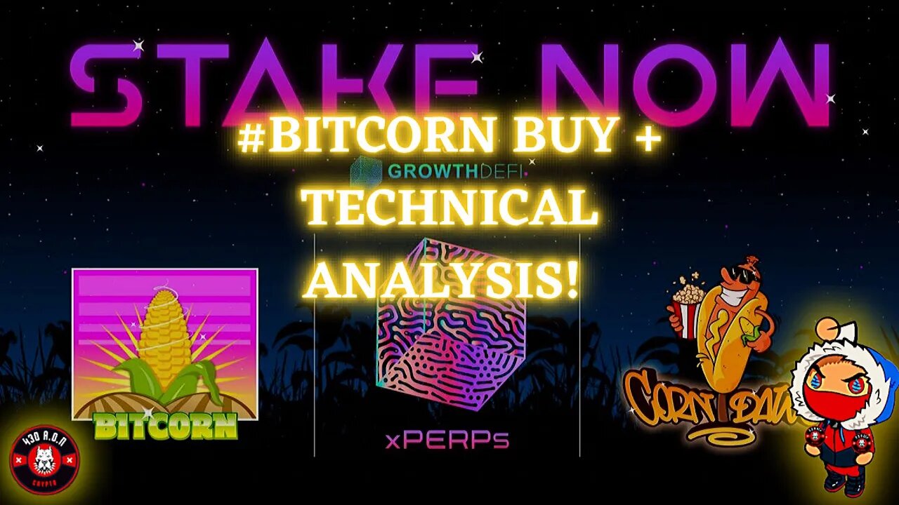 #BITCORN Buy + Technical Analysis!