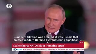 Putin hackt den Feed von NATO-Generalsekretär Stoltenberg auf DW News 🤣