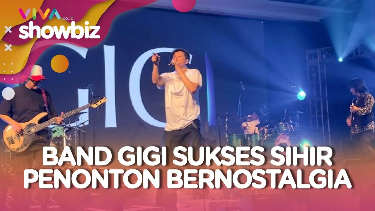 Sihir Penonton! 30 Tahun Band GIGI Pecah Panggung Jakarta