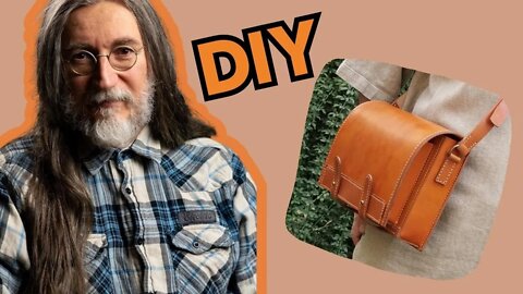 Columbo Leather Satchel DIY (Pattern in Description)