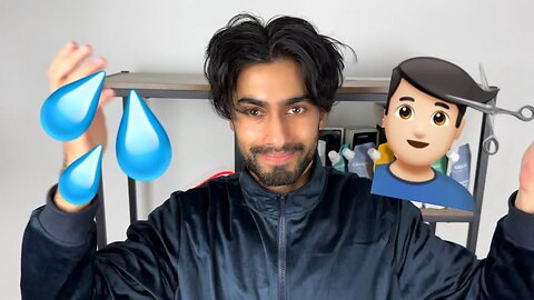 ASMR Messy Curtain Hairstyle Tutorial For Men