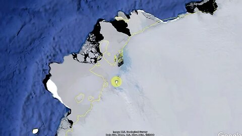 Strange pictures and objects of Antarctica.