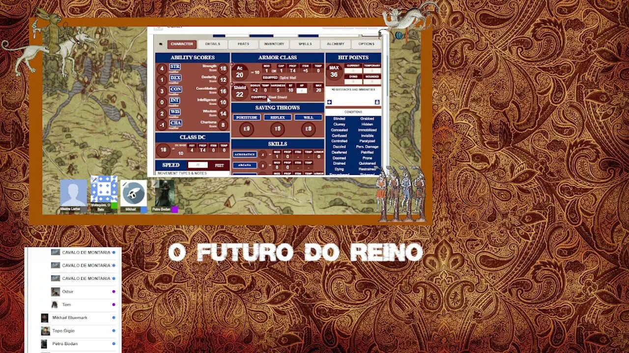 O Futuro do Reino- Pathfinder 2e- CAP01EP05