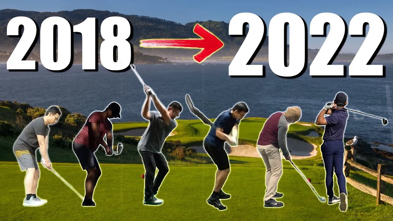 My 4 Year Golf Swing Transformation & Handicap Progression