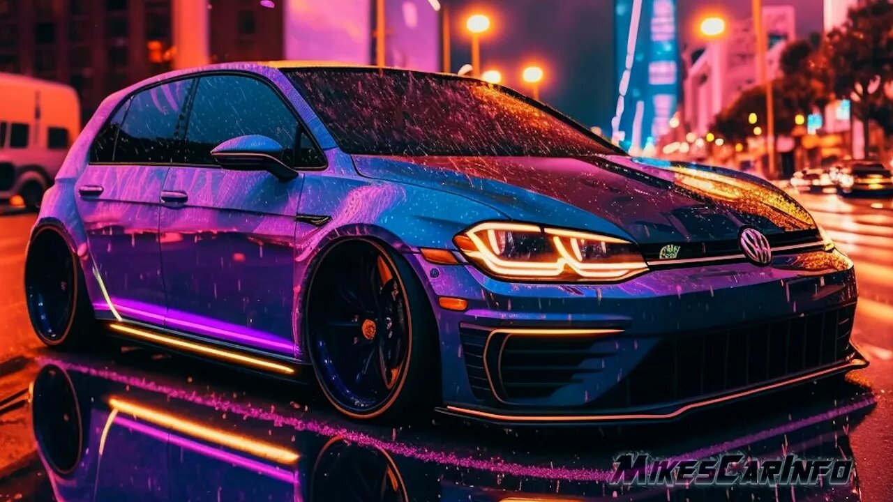 👉AT NIGHT: 2023 VW Golf R -- Lighting Review & Night Drive Volkswagen